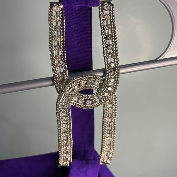 Solar - Womens Dressy Purple Rhinestone top - Picture 5 of 11